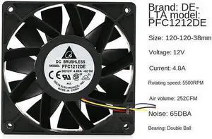 With Speed Regulation Controller up to 12CM Ultra-Violent Large Air Volume Server Cabinet Cooling Wind Fan 12V 120mm Fan With Speed Regulation Controller up to 12CM Ultra-Violent Large Air Volume Server Cabinet Cooling Wind Fan 12V 120mm Fan