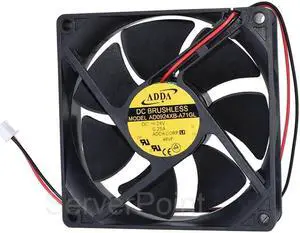 Well Tested AD0924XB-A71GL 24V 0.25A double ball axial fan For ADDA server cooling fan 92 * 92 * 25CM