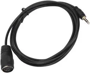 5 Pin to 3.5mm Cable Professional Pure Copper Core DIN 5Pin Female to 3.5mm Male Sound Converter Cable Plug and Play 4.9ft 5 Pin to 3.5mm Cable Professional Pure Copper Core DIN 5Pin Female to 3.5mm Male Sound Converter Cable Plug and Play 4.9ft