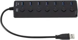 USB 3.0 Hub USB Hub 3.0 Multi USB Splitter 3 Hab Use Power Adapter7 Port Multiple Expander 2.0 USB3 Hub with Switch for PC USB 3.0 Hub USB Hub 3.0 Multi USB Splitter 3 Hab Use Power Adapter7 Port Multiple Expander 2.0 USB3 Hub with Switch for PC