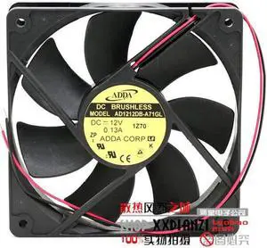 FOR ADDA AD1212DB-A71GL 12V 0.13A 12025 chassis power silent cooling fan