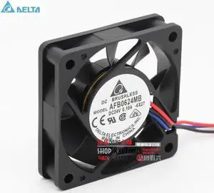 for delta AFB0624MB DC 24V 0.10A 6015 6cm 60mm server inverter cooling fan