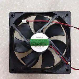 For POWERYEAR PY-1225H12S 12V 0.35A 12CM 120*120*25mm Cooling Fan 2pin For POWERYEAR PY-1225H12S 12V 0.35A 12CM 120*120*25mm Cooling Fan 2pin