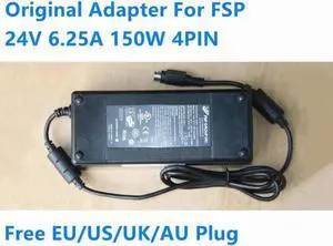 24V 6.25A 150W 4PIN FSP FSP150-AAAN1 FSP150-ABA AC Adapter For PIONEER MAW-EM55 POS SYSTEM Monitor Power Supply Charger