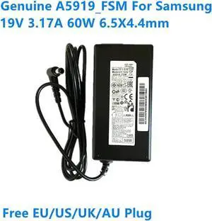 19V 3.17A 59W 60W 6.5X4.4mm UE32J4000 A5919_FSM AC Adapter For TV MONITOR UE32J4500 UE32J4510 32 TV UN32J5003AF 19V 3.17A 59W 60W 6.5X4.4mm UE32J4000 A5919_FSM AC Adapter For TV MONITOR UE32J4500 UE32J4510 32 TV UN32J5003AF