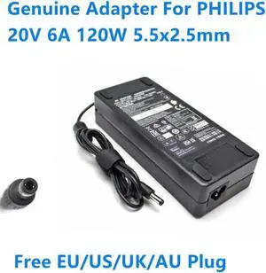 20V 6A 120W 5.5x2.5mm ADPC20120 Power Supply AC Adapter For Monitor Power Charger