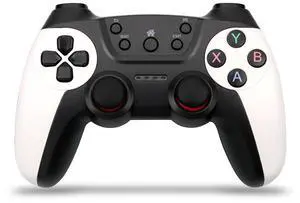 2.4G wireless game controller for Android, Ps3, Pc, Tv, TV set, mobile phone, steam game controller Elegant white USB + Type-C + Micro