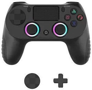 P4 console game controller 4th generation with RGB lights and adjustable P4 wireless Bluetooth controller