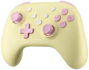 New  Bluetooth game controller- Black Mythos Wukong game controller-compatible with i0 s, Android and Pc - body-sensing vibraton yellow