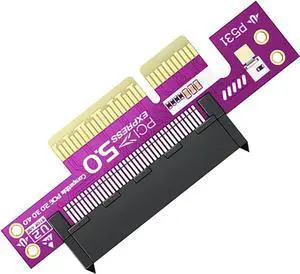 PCIe 5.0 X4 to U.2 SFF 8639 NVMe Adapter Card Support 128Gbps High Speed Expansion for U.2 SSD