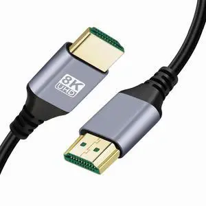 HDMI 2.1 Cable HDMI Type A Male to Male 8K 4K HDTV Extension Cable 3.0M