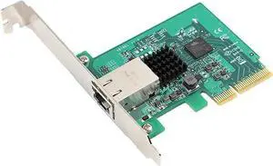 PCIe X4 to 10G RJ45 Ethernet Network Card for Desktop and Server, PCI Express 2.0 x4 10G/5G/2.5G/1G/100M RJ45 Adapter 10 Gigabit LAN NIC with Jumbo Frame & Link Aggregation Support PCIe X4 to 10G RJ45 Ethernet Network Card for Desktop and Server, PCI Express 2.0 x4 10G/5G/2.5G/1G/100M RJ45 Adapter 10 Gigabit LAN NIC with Jumbo Frame & Link Aggregation Support