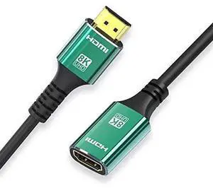 HDMI 2.1 Cable HDMI Ultra-HD UHD 8K 60hz 4K 120hz Extension Cable 48Gbs with Audio Ethernet HDMI Cord HDMI 2.1 Cable HDMI Ultra-HD UHD 8K 60hz 4K 120hz Extension Cable 48Gbs with Audio Ethernet HDMI Cord