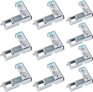 2.5 to 3.5 Hard Drive Adapter SSD SAS SATA Hard Drive Tray Caddy 9W8C4 Y004G 09W8C4 0Y004G Compatible for D-ELL H-P IBM LEN-OVO Mac Apple 3.5" Caddy, 10 Pack 2.5 to 3.5 Hard Drive Adapter SSD SAS SATA Hard Drive Tray Caddy 9W8C4 Y004G 09W8C4 0Y004G Compatible for D-ELL H-P IBM LEN-OVO Mac Apple 3.5" Caddy, 10 Pack