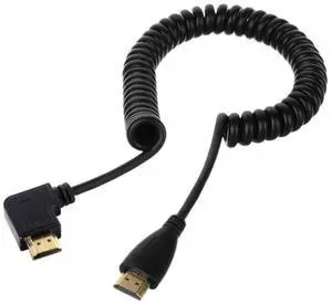 HDMI to HDMI 1.4 Stretch 90 Degree Right Angled Extension Cable 4K@60hz 1.2M HDMI to HDMI 1.4 Stretch 90 Degree Right Angled Extension Cable 4K@60hz 1.2M