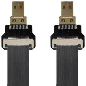 Micro HDMI Male to Male Extension FPC Flat Cable 1080P for FPV HDTV Multicopter Aerial Photography 0.5M Micro HDMI Male to Male Extension FPC Flat Cable 1080P for FPV HDTV Multicopter Aerial Photography 0.5M
