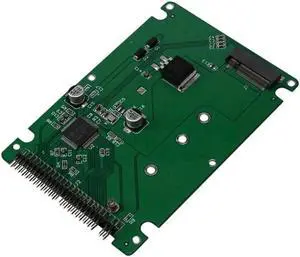 M.2 NGFF B+M Key SATA SSD to 44 Pin 2.5 IDE Converter Adapter Card with Case