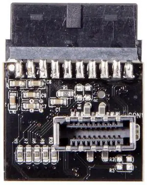 USB 3.1 Front Panel Socket to USB 3.0 20Pin Header Male Extension Adapter for Motherboard