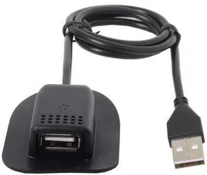 USB 2.0 Type A Male to Female Backpack Charge Data Extension Cable for Outdoor Travel Camping