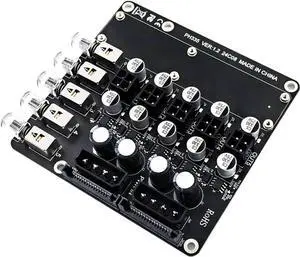 PH335 5-Way Hard Disk Control Board Computer Host ATX Power 12V 5V Switcher SATA Large 4Pin Power Control Switch