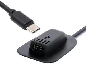 USB-C 65W Type-C Male to Female Extension Cable for Backpack Charging Practical Convenient Outdoor Travel Camping External