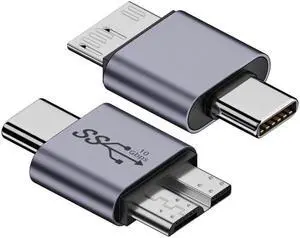 USB-C USB 3.1 Type C Male to Micro USB 3.0 Male Data Adapter 10Gbps Data Power for Laptop SSD Disk USB-C USB 3.1 Type C Male to Micro USB 3.0 Male Data Adapter 10Gbps Data Power for Laptop SSD Disk