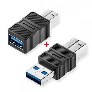 2pcs/lot USB 3.0 Type-B Male to USB3.0 Type-A Male Female Adapter Extension 5Gbps for Disk SSD Camera Data 2pcs/lot USB 3.0 Type-B Male to USB3.0 Type-A Male Female Adapter Extension 5Gbps for Disk SSD Camera Data