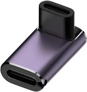 USB4 Type C Female to Female 240W Power 40Gbps Data 8K Video Adapter Up Down Angled for NS Phone Laptop USB4 Type C Female to Female 240W Power 40Gbps Data 8K Video Adapter Up Down Angled for NS Phone Laptop