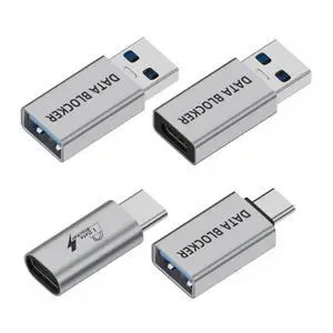 Cable 4pcs/lot USB 3.1 Data Blocker Type-A Male Female to USB-C Male Female Elimination Data Protect Against Jui