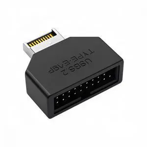 Cable Overmold Type-E IDC Socket USB 3.1 Front Panel Header to USB 3.0 20Pin Header Extension Adapter with CH334P Cable Overmold Type-E IDC Socket USB 3.1 Front Panel Header to USB 3.0 20Pin Header Extension Adapter with CH334P
