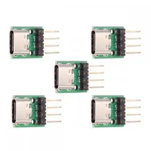 5pcs/set DIY OEM Type C Female Socket Connector to 4Pin Pitch=2.54mm Contact Header Horizontal USB2.0 Pinout DC 5V Power 5pcs/set DIY OEM Type C Female Socket Connector to 4Pin Pitch=2.54mm Contact Header Horizontal USB2.0 Pinout DC 5V Power