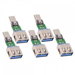 5pcs/lot Micro USB 2.0 5Pin Male Connector to USB Type-A Female OTG Data PCBA Adapter for Tablet Phone 5pcs/lot Micro USB 2.0 5Pin Male Connector to USB Type-A Female OTG Data PCBA Adapter for Tablet Phone