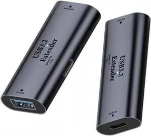 USB 3.0 Active Repeater Adapter Type-A Female Host to Type-C Female Device Extender with Chipset for Camera Printer Computer USB 3.0 Active Repeater Adapter Type-A Female Host to Type-C Female Device Extender with Chipset for Camera Printer Computer