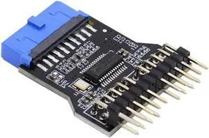 Motherboard 19pin USB 3.0 Header 1 to 2 USB2.0 9Pin Female Extension HUB Connector Adapter Port Multilier Motherboard 19pin USB 3.0 Header 1 to 2 USB2.0 9Pin Female Extension HUB Connector Adapter Port Multilier