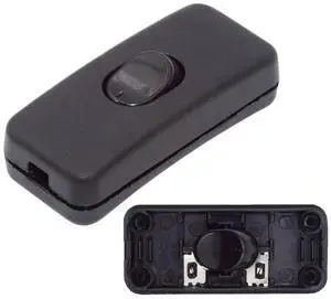 Universal Interruptor 303 Switch Cord Inline On-Off Switch DPST Control Rocker for Bedroom Table Lamp Desk Light Strip Universal Interruptor 303 Switch Cord Inline On-Off Switch DPST Control Rocker for Bedroom Table Lamp Desk Light Strip