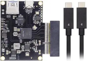 Type-C USB4 40Gbps to PCI-E SSD 4x Graphics Card Converter Cable USB4.0 40Gbps JHL7440 Chipset