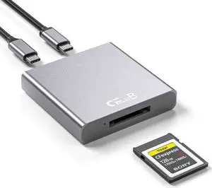 USB3.1 Type-C USB3.0-A to CF Express Extension Card Reader for CFE Type-B Support R5 Z6 Z7 CFB Memory Card
