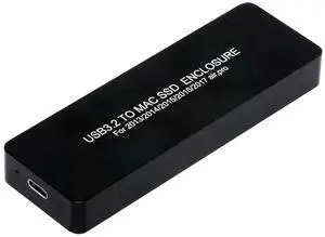 USB3.2 Type-C USB-C to 16+12Pin Mobile Box HDD Enclosure for MAC Air Pro 2013 2014 2015 2016 SSD Portable Case