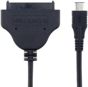 UC-146-BK Type C USB 3.1 Male to SATA 22 Pin 2.5" Hard disk driver SSD Adapter Cable for Laptop UC-146-BK Type C USB 3.1 Male to SATA 22 Pin 2.5" Hard disk driver SSD Adapter Cable for Laptop