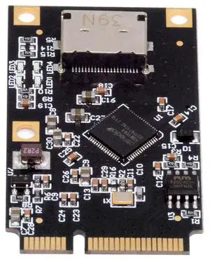 Mini PCI-E PCI Express to Oculink SFF-8612 SFF-8611 SATA 3.0 Four Ports Adapter Converter 6Gbps Disk Extension Card for SSD