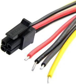 PW-042 ATX Molex Micro Fit Pitch 3.0mm 4Pin Male to Open Wire Power Adapter Cable 15cm 20AWG UL1007 PW-042 ATX Molex Micro Fit Pitch 3.0mm 4Pin Male to Open Wire Power Adapter Cable 15cm 20AWG UL1007