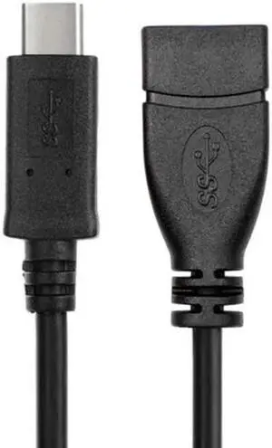 UC-200-BK Reversible Design USB 3.0 3.1 Type C Male Connector to A Female OTG Data Cable for Tablet Mobile Phone