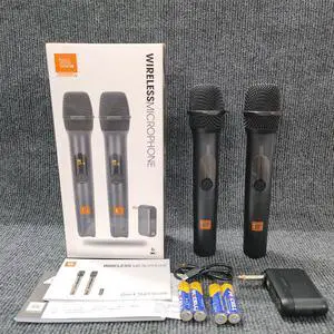 trade wireless microphone WIRELESSMICAM MICROPHONE for singing with two microphones connected UHF microphone trade wireless microphone WIRELESSMICAM MICROPHONE for singing with two microphones connected UHF microphone