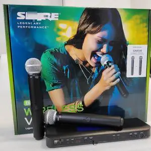 BLX288/BETA58A SM58 PG58 Wireless Microphone-Two-in-One stage Performance Dynamic Microphone Beta 58A handheld BLX288/BETA58A SM58 PG58 Wireless Microphone-Two-in-One stage Performance Dynamic Microphone Beta 58A handheld