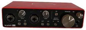 Scarlett 2i2 professional computer external sound card for live recording and UsB instrument music arrangement Scarlett 2i2 professional computer external sound card for live recording and UsB instrument music arrangement