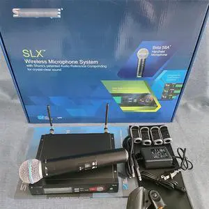 SLX4 one-to-one wireless microphone Beta 58A for stage singing with SM58 microphone SLX4 one-to-one wireless microphone Beta 58A for stage singing with SM58 microphone