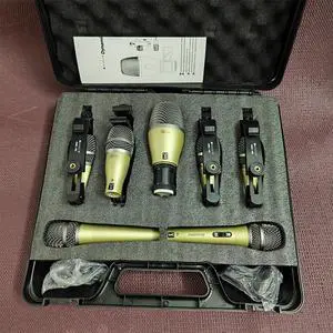 wired dynamic diaphragm microphone set Dynamic Drum Mic System drum microphone musical instrument microphone