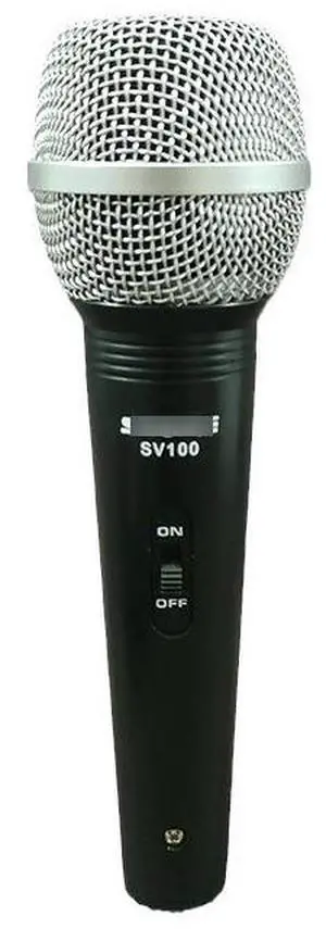 SV100 wired microphone, professional dynamic microphone for stage performances, karaoke hosting and ivestreamingduringevents.