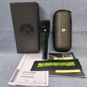 KsM8/B wired microphone for live singing performances on stage, wedding ceremonies, hosting events,dynamicdiaphragm microphone