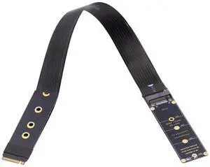 M-Key NVME Male to Female Extension PCI Express Cable 30cm PCI-E 4.0 for Mainboard SSD 2230/2242/2260/2280 M-Key NVME Male to Female Extension PCI Express Cable 30cm PCI-E 4.0 for Mainboard SSD 2230/2242/2260/2280